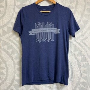 “I will go where you lead me” Arrow Graphic All Sons & Daughters Band Tee
